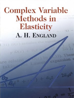 cover image of Complex Variable Methods in Elasticity